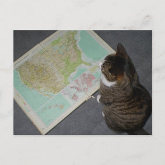 Road trip postcard