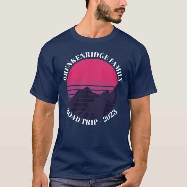  Road Trip Retro Family Adventure Reunion T-Shirt (Front)