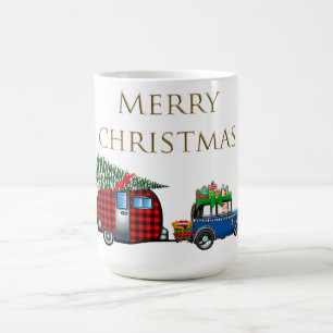 Road Trip Santa Coffee Mug