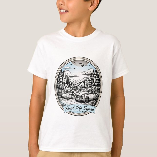 Road Trip Squad T-Shirt (Front)
