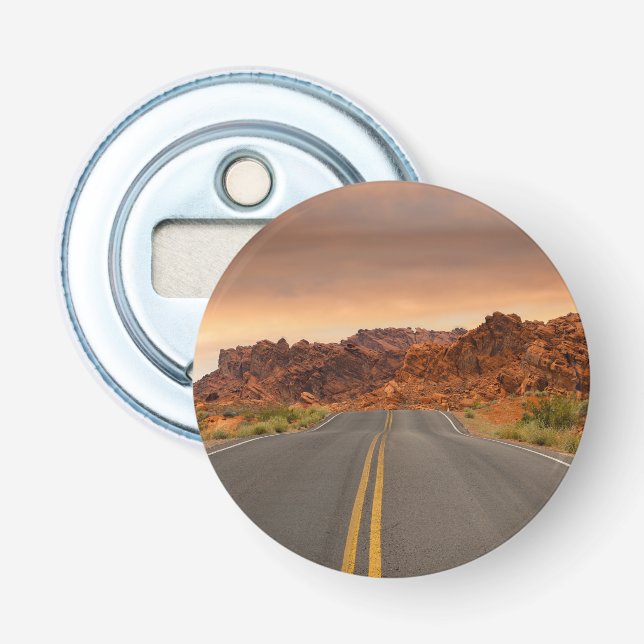 Road trip sunset bottle opener (Front)