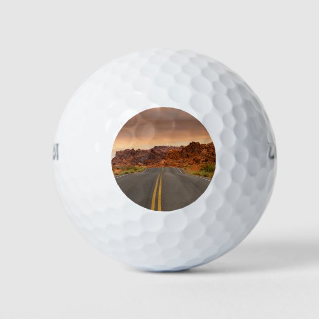 Road trip sunset golf balls (Front)