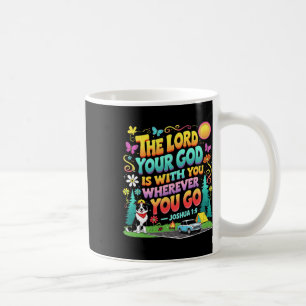 Road Trip The Lord Your God Christian True North V Coffee Mug