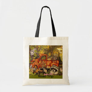 Road trip tote bag