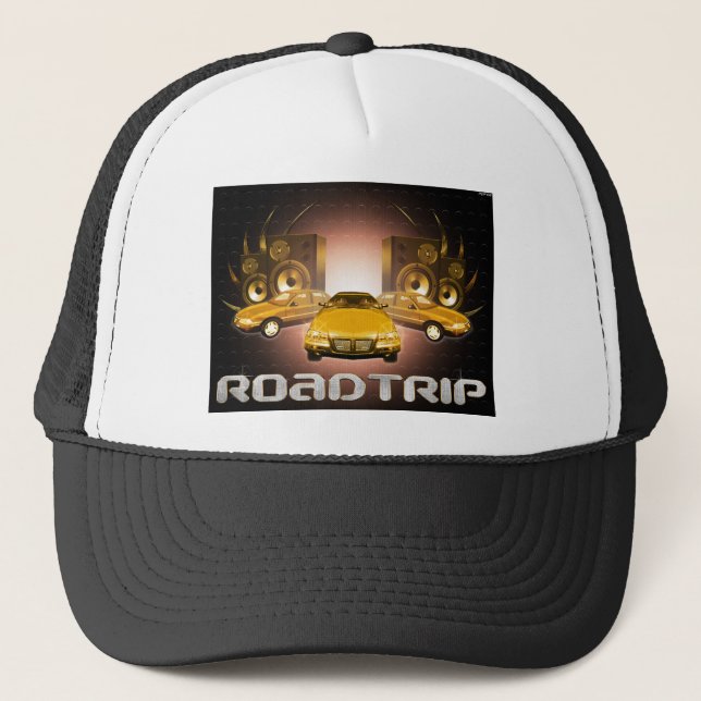 Road Trip Trucker Hat (Front)