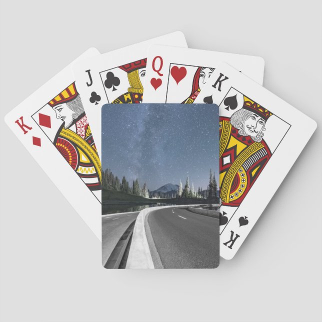 Road Trip under the Milkyway Playing Cards (Back)