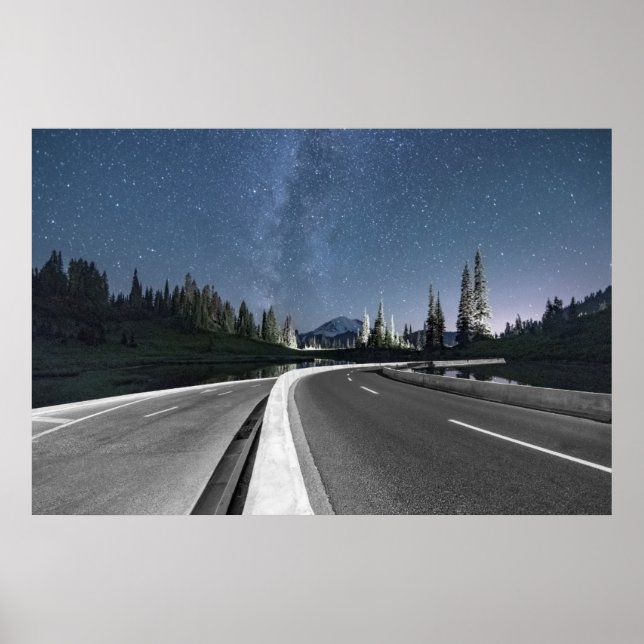 Road Trip under the Milkyway Poster (Front)