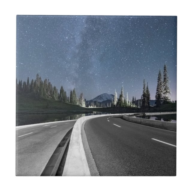 Road Trip under the Milkyway Tile (Front)