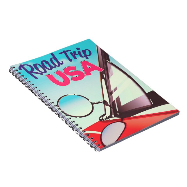 Road Trip USA Notebook (Right Side)