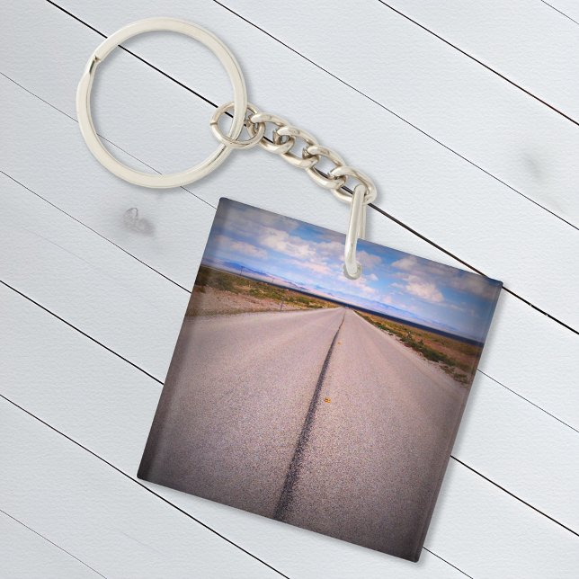 Road Trip Vacation Photo Key Ring (Creator Uploaded)