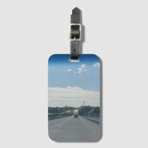 road trip windshield luggage tag