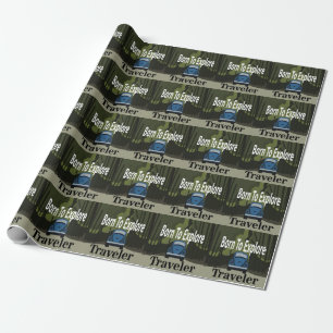 Road Trip Wrapping Paper