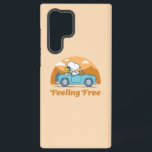 Road Trippin | Peanuts Feeling Free Samsung Galaxy Case<br><div class="desc">Check out this super cute Peanuts design featuring Snoopy and Woodstock.</div>