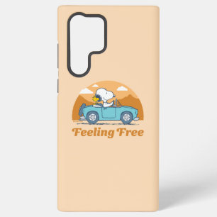 Road Trippin   Peanuts Feeling Free Samsung Galaxy Case