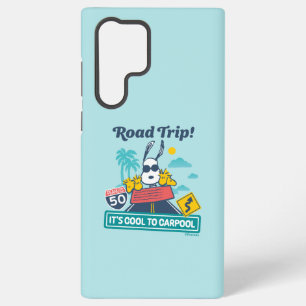 Road Trippin   Peanuts It's Cool To Carpool Samsung Galaxy Case