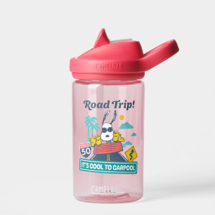 Road Trippin   Peanuts It's Cool To Carpool Water Bottle