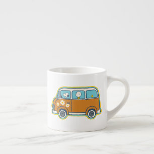 Road Trippin   Peanuts Road Trip Van Espresso Cup