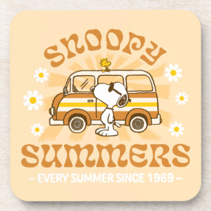 Road Trippin Peanuts Snoopy Summers Coaster
