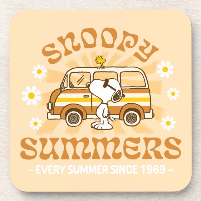 Road Trippin | Peanuts Snoopy Summers Coaster (Front)