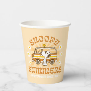 Road Trippin   Peanuts Snoopy Summers Paper Cups