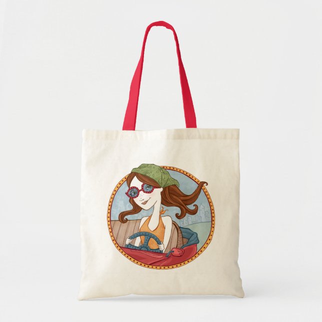 Road Trippin' Tote Bag (Front)