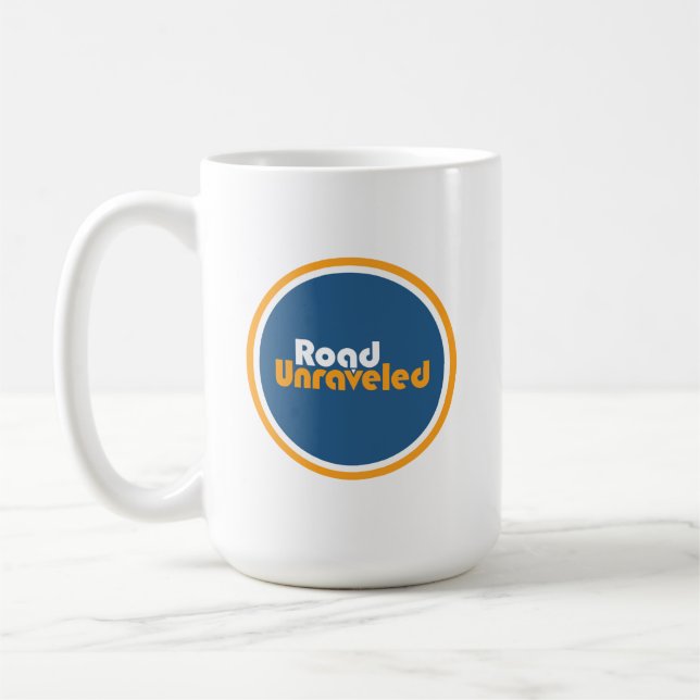 Road Unraveled Coffee Mug (Left)