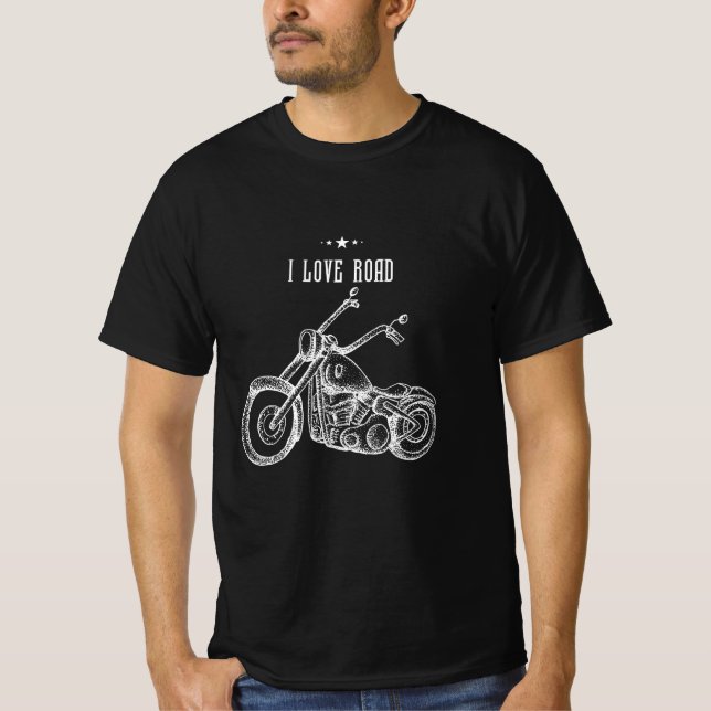 Road Warrior: Fuelling the Passion for Adventure T-Shirt (Front)