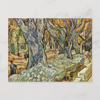 Road Workers By Vincent Van Gogh Postcard
