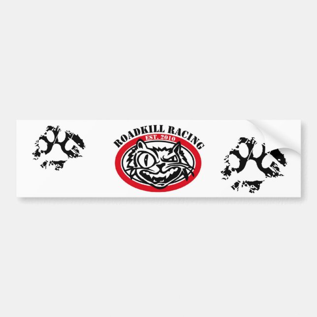 Roadkill Racing Bumper Sticker (Front)