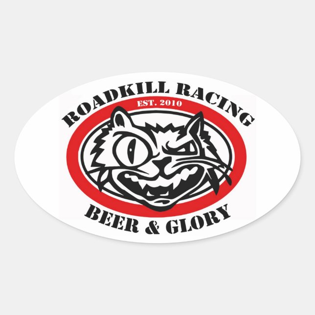 Roadkill Racing Stickers (Front)
