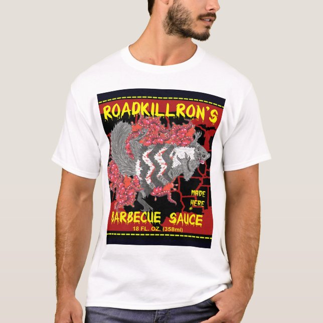 RoadkillRon's Barbecue Sauce T-Shirt (Front)