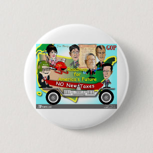 Roadmap for America 6 Cm Round Badge