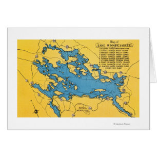 Roadmap of the Lake and Highways