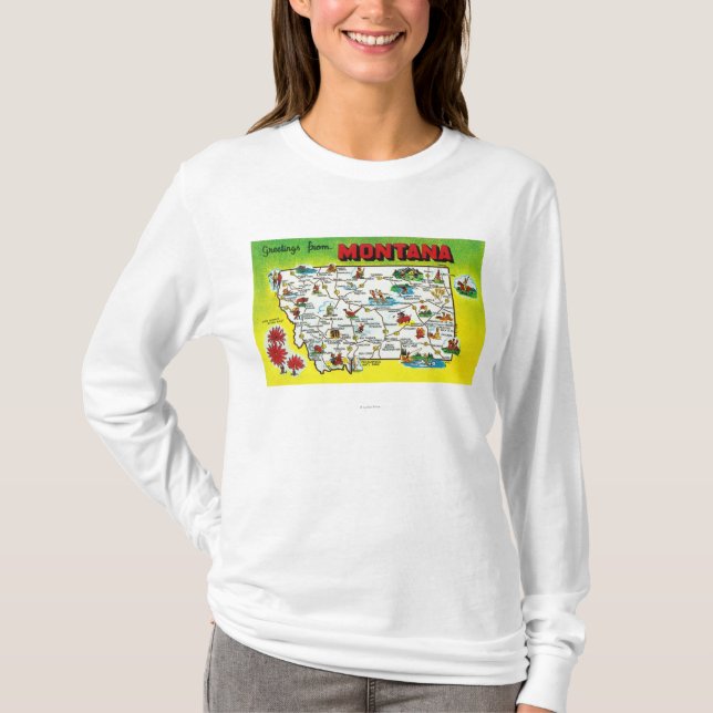 Roadmap of the State, Greetings From T-Shirt (Front)