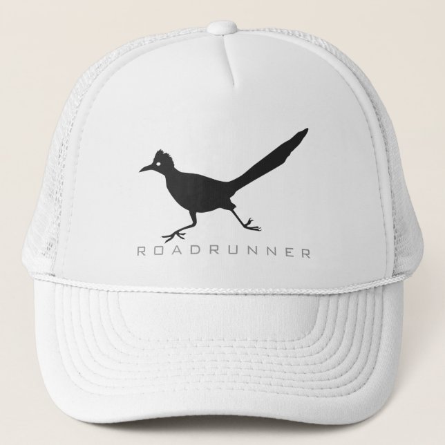 Roadrunner Bird Silhouette Hat (Front)
