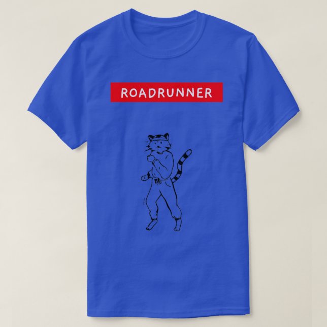 Roadrunner Cat 1 T-Shirt (Design Front)