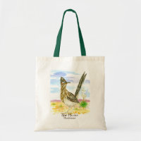 Roadrunner Desert Bird Yucca Flower Personalised
