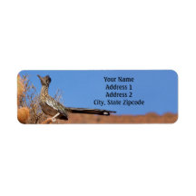 Roadrunner Return Address Label