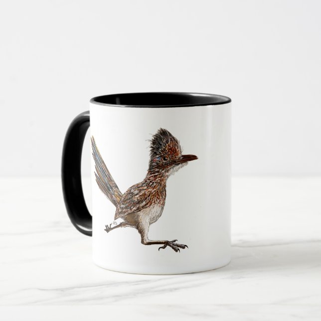 Roadrunner Road Runner Bird Mug (Front Left)