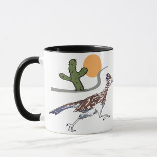 Roadrunner scene mug