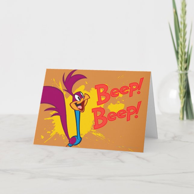 Roadrunner Side Profile Card (Front)