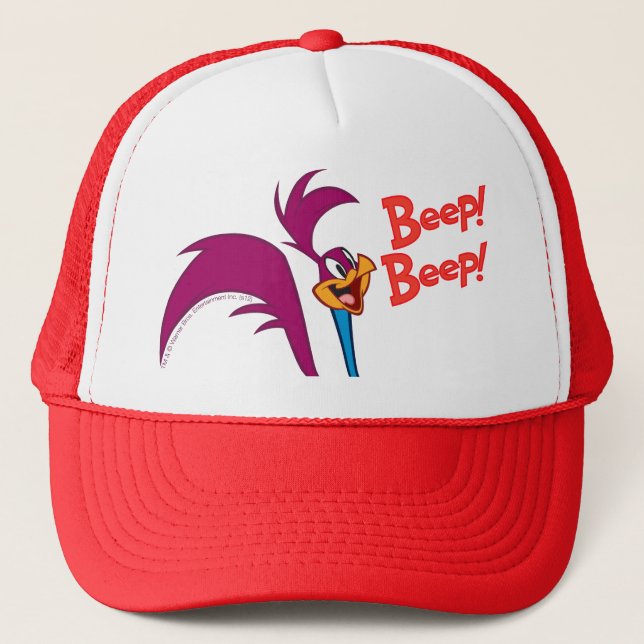 Roadrunner Side Profile Trucker Hat (Front)
