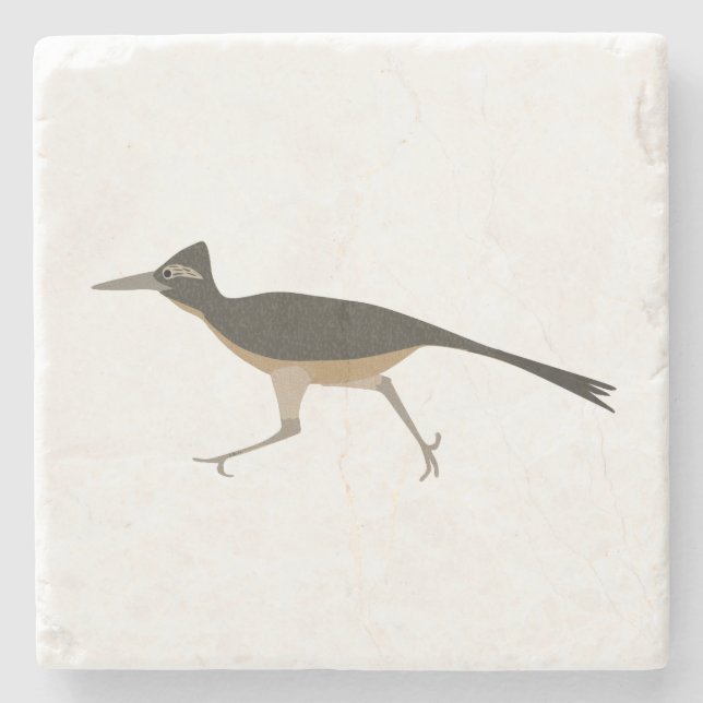 Roadrunner Stone Coaster (Front)