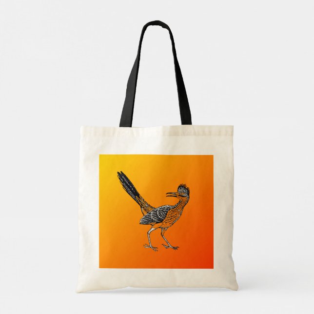Roadrunner Symbol Native American Tote Bag (Back)