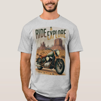 Roads are Home – Motorcycle Travel T-Shirt