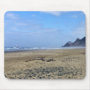Roads End, Lincoln City, Oregon Mouse Mat