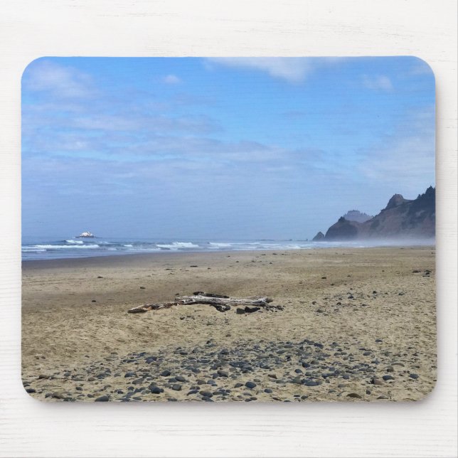 Roads End, Lincoln City, Oregon Mouse Mat (Front)