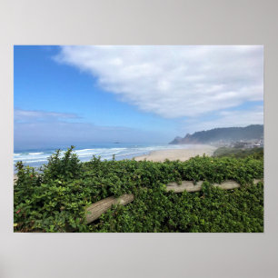 Roads End, Lincoln City, Oregon Poster