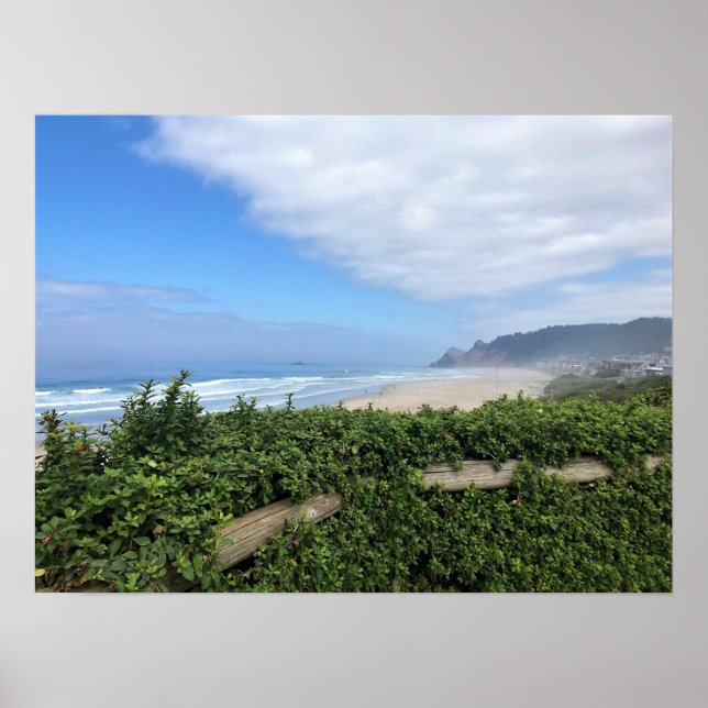 Roads End, Lincoln City, Oregon Poster (Front)