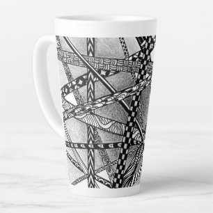 Roads to Everywhere 17 ounce tall Latte Mug